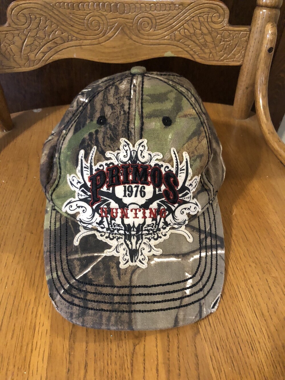 Primos Hunting Hat Camo Green Cap Adjustable Hat Adult Fit Hat Camo